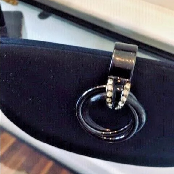 RODO Italy Clutch Chain Rhinestones Evening bag - Picture 8 of 9